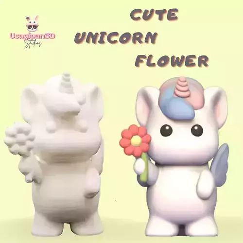 Cute Unicorn Flower