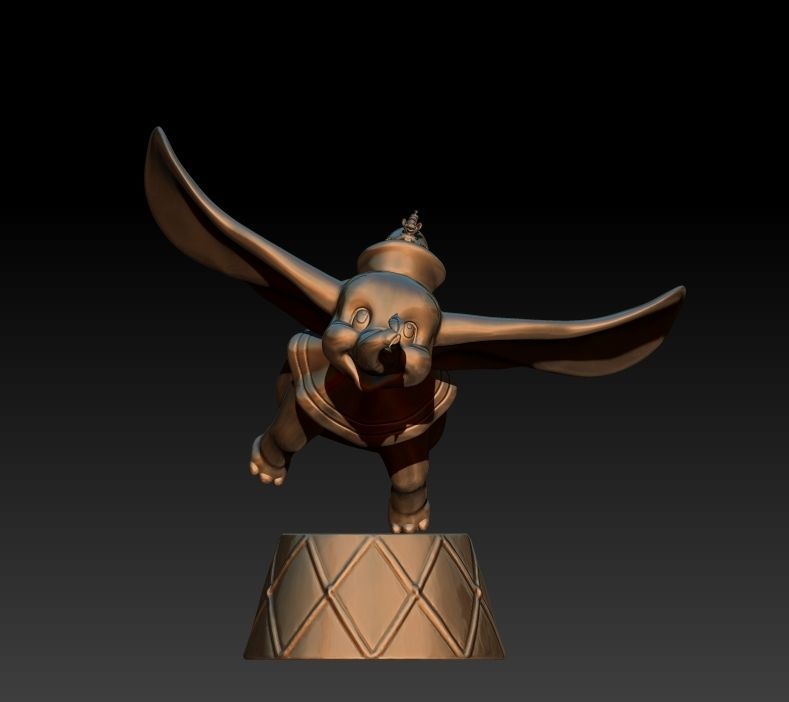 Dumbo elephant  3D print model_5