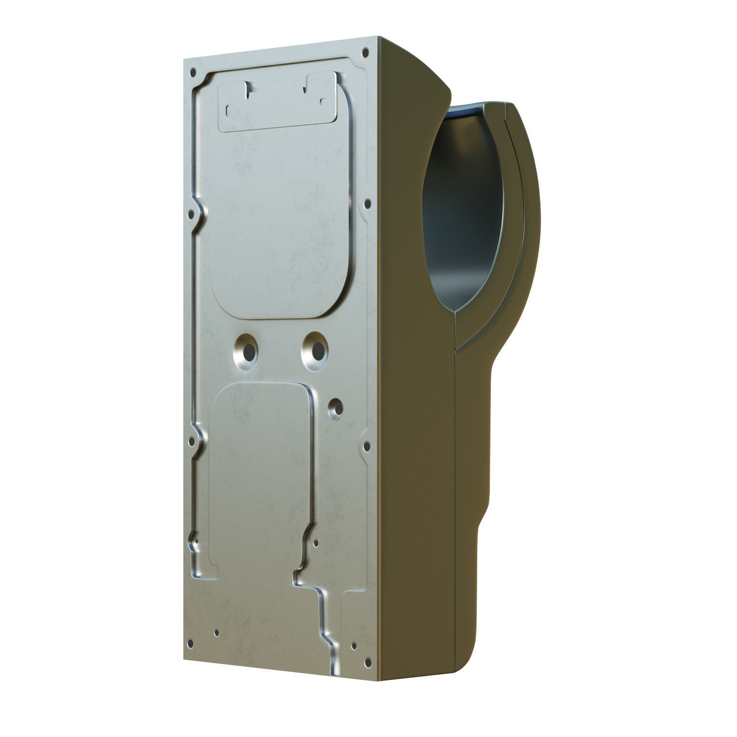 Dyson Airblade db AB14 Low-poly 3D model_5