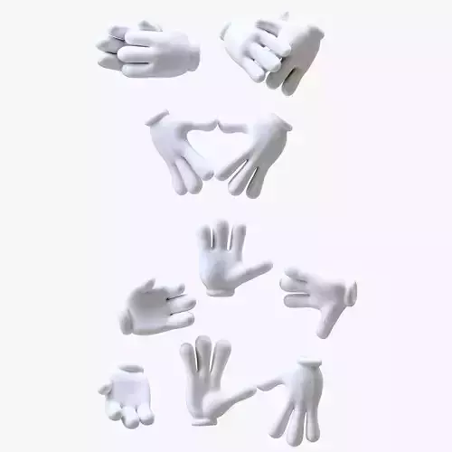 Cartoon Stylized Hand