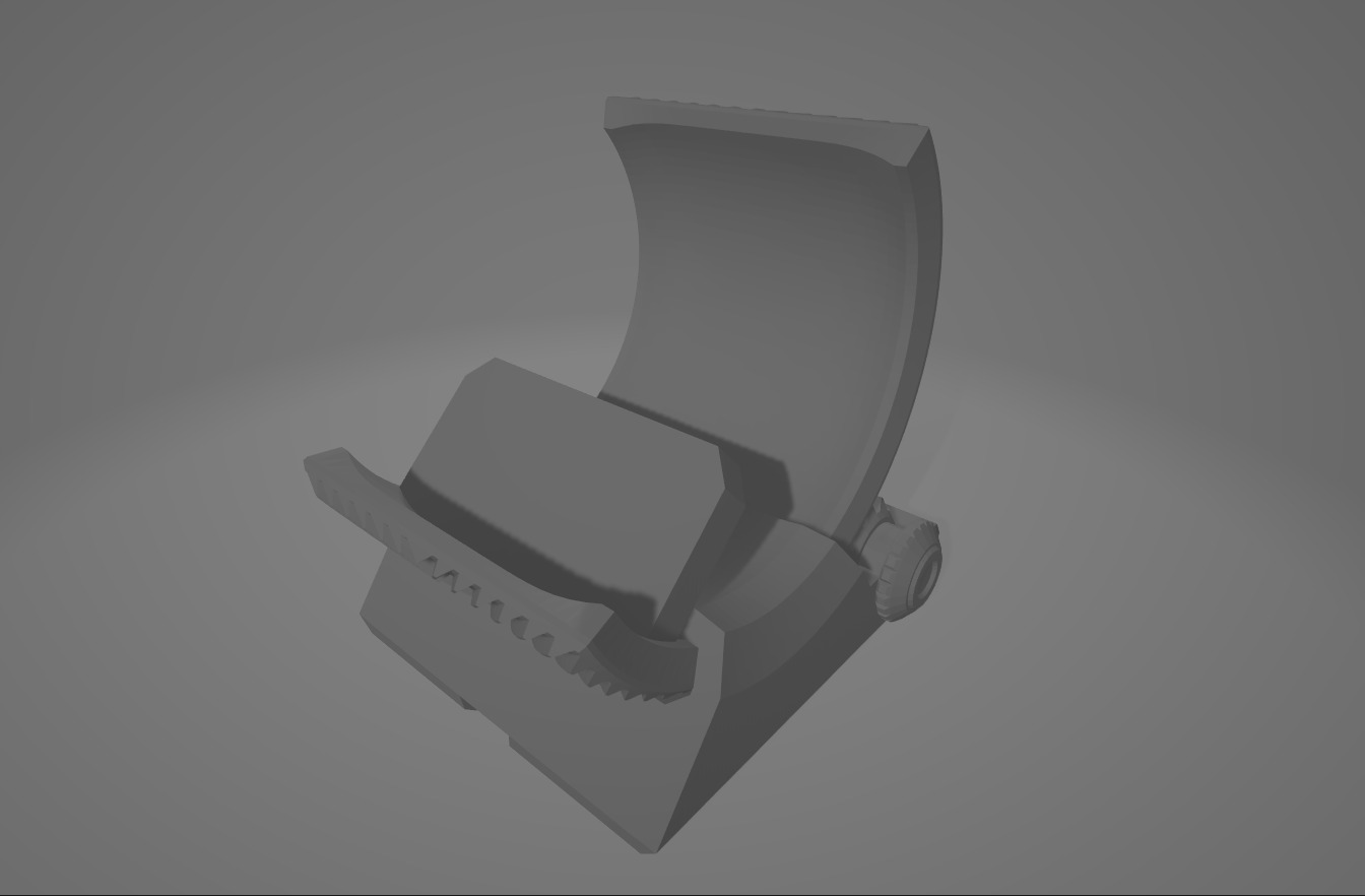 Phone Stand  3D print model_10