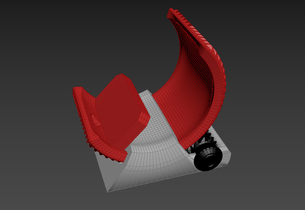 Phone Stand  3D print model_6