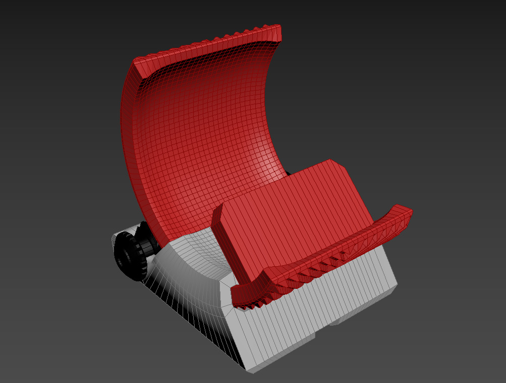 Phone Stand  3D print model_4