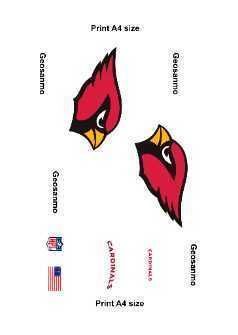 Printable High Resolution NFL Helmet Decals Pack 1  3D print model_4