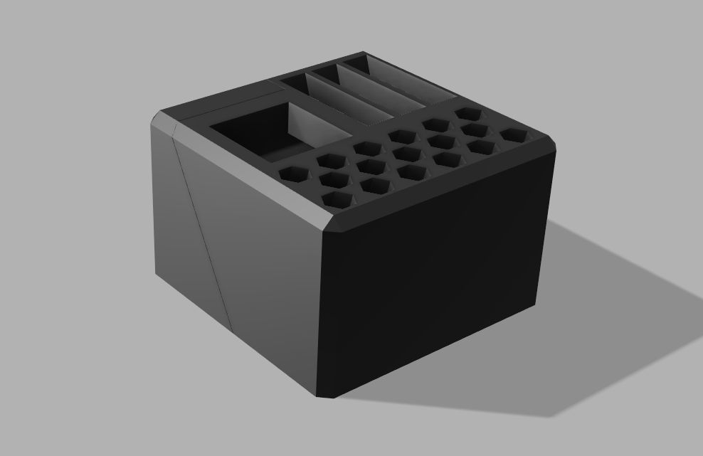 Scale Modeling organizer 3D print model_2