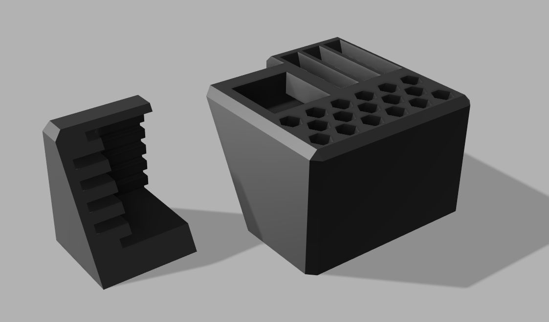 Scale Modeling organizer 3D print model_1