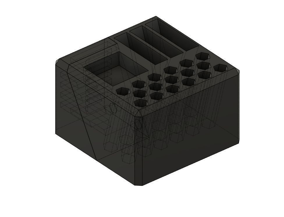 Scale Modeling organizer 3D print model_3