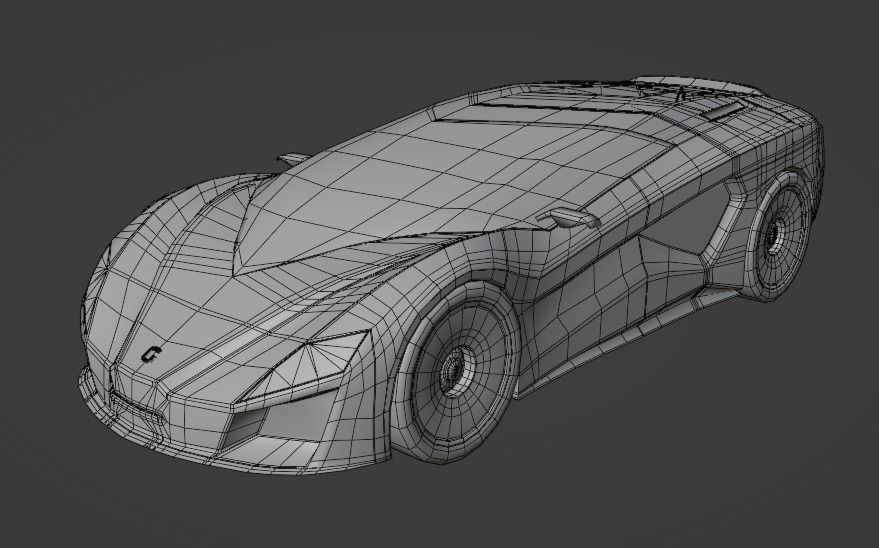 Fabrizio from Cars 2 3D model_7