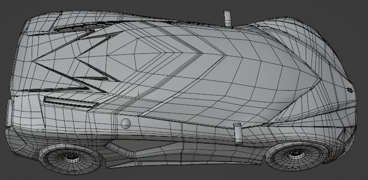 Fabrizio from Cars 2 3D model_9