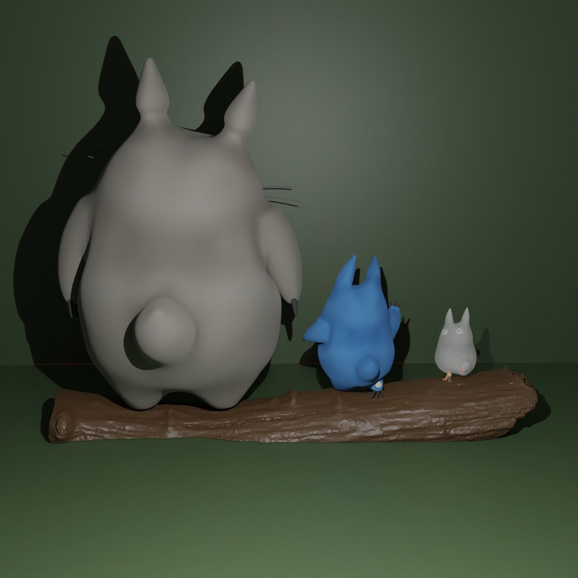 Totoros 3D print model_6