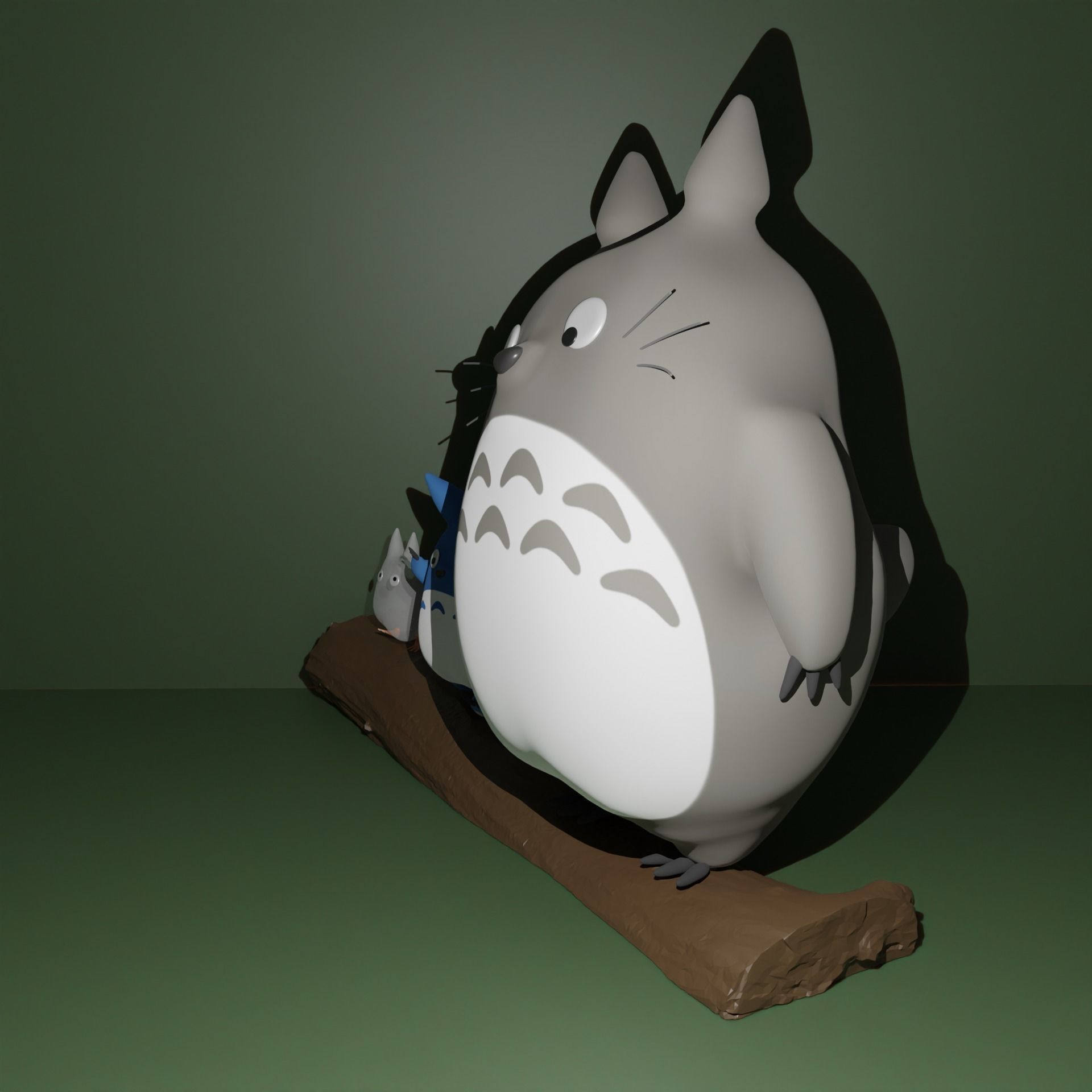 Totoros 3D print model_2