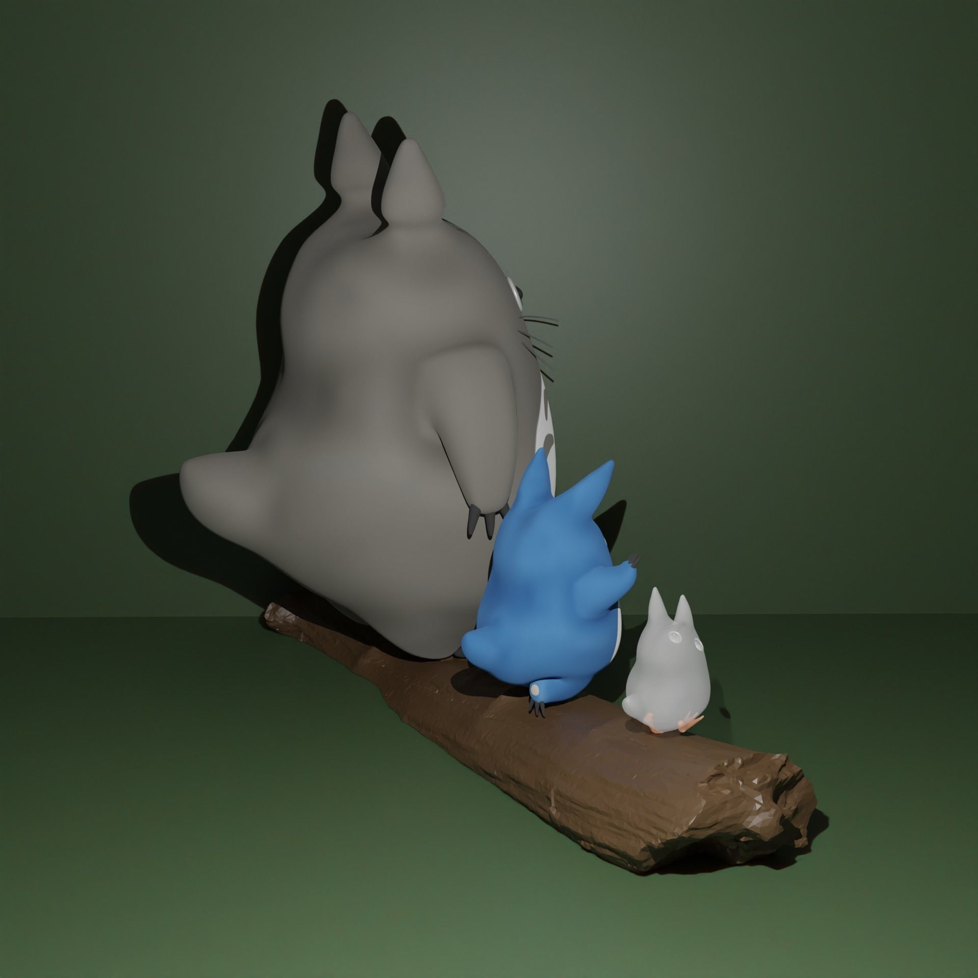 Totoros 3D print model_8