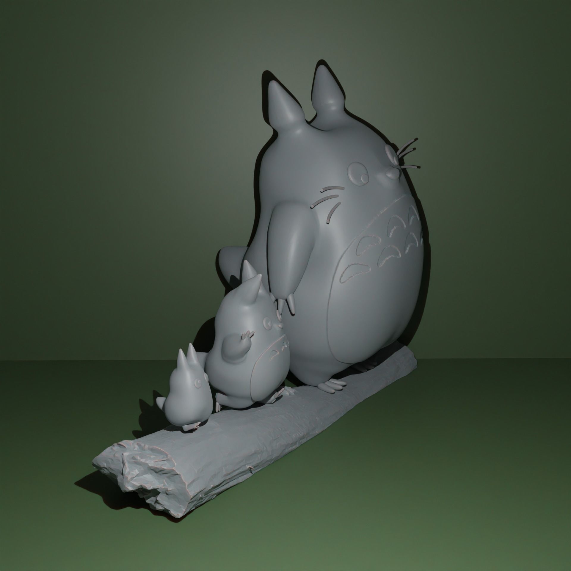Totoros 3D print model_11