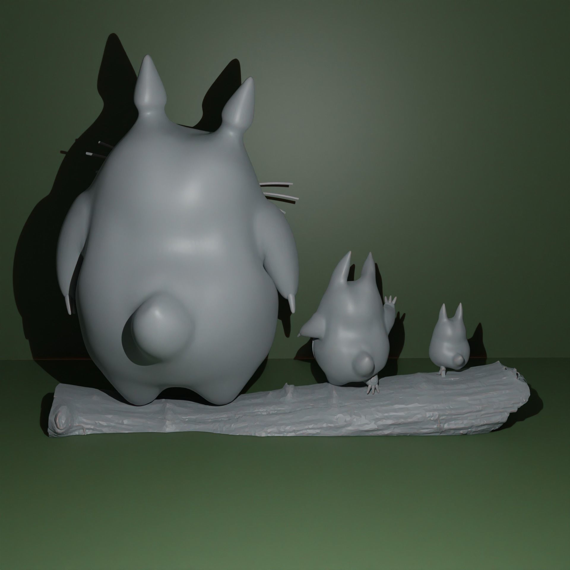 Totoros 3D print model_7