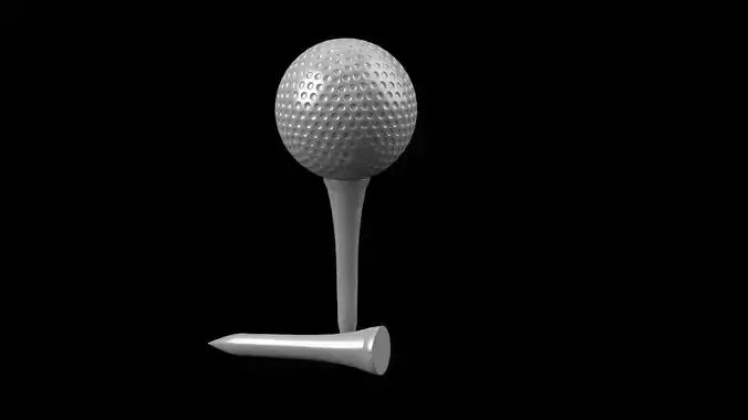 Golf ball and Tee set 