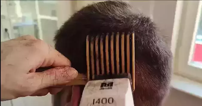 HAIR CUTTING COMB - BARBER COMB 3D print model