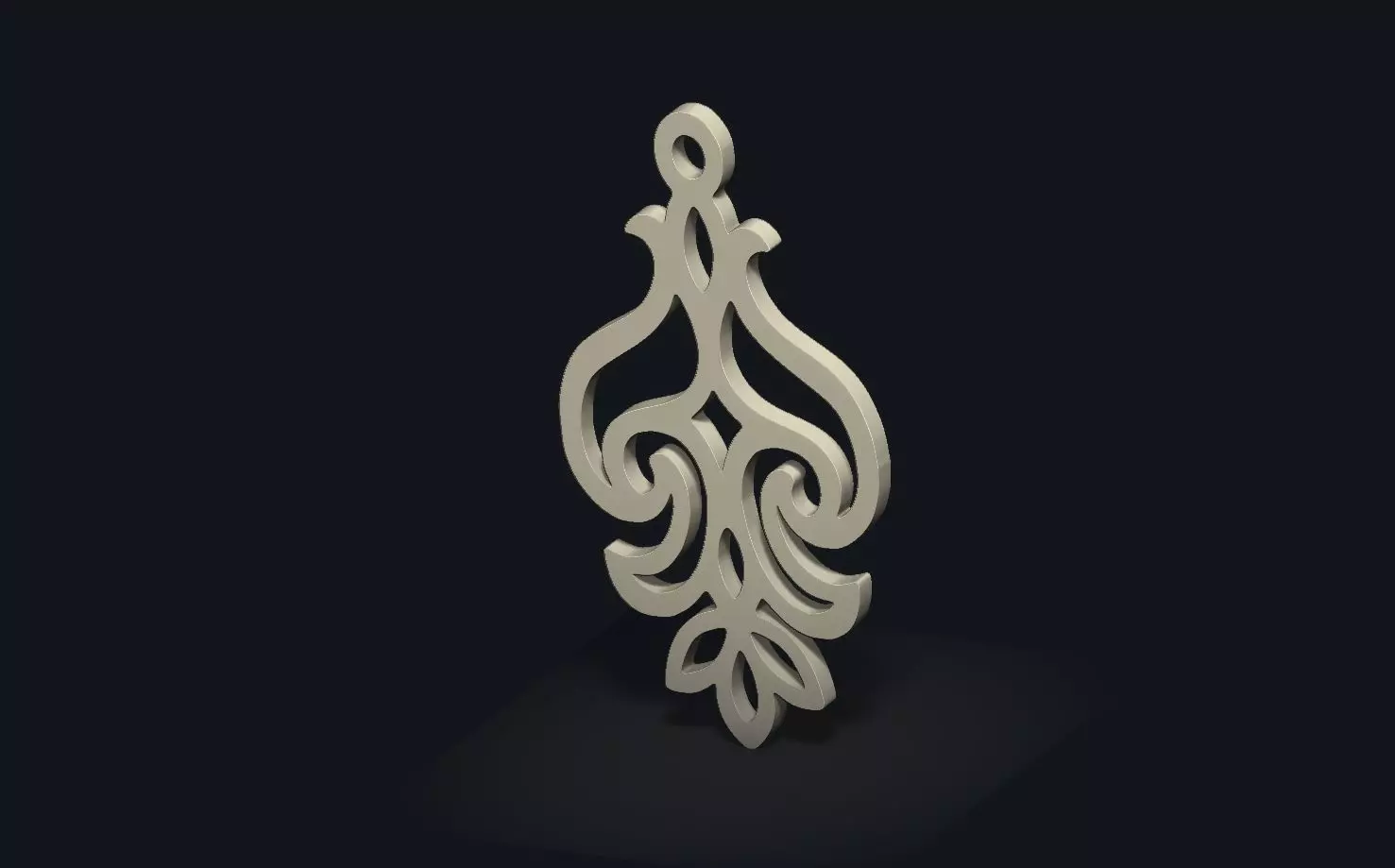 KeyChain 4 3D model_0