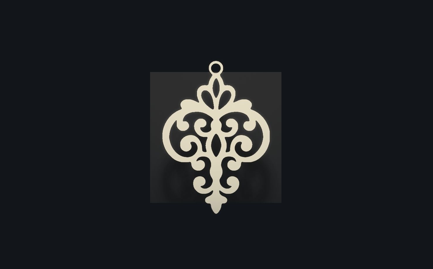 KeyChain 5 3D model_2