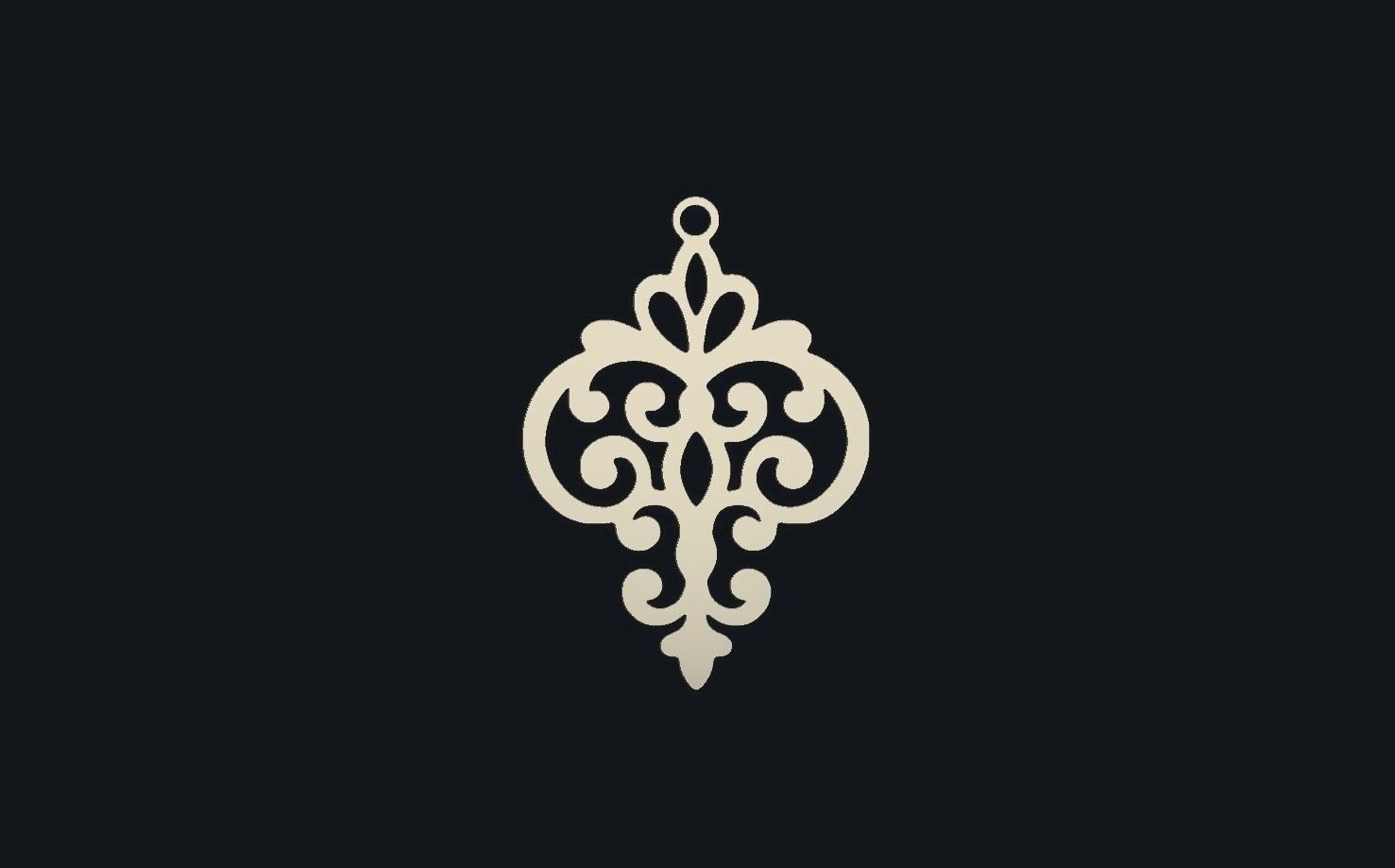 KeyChain 5 3D model_1