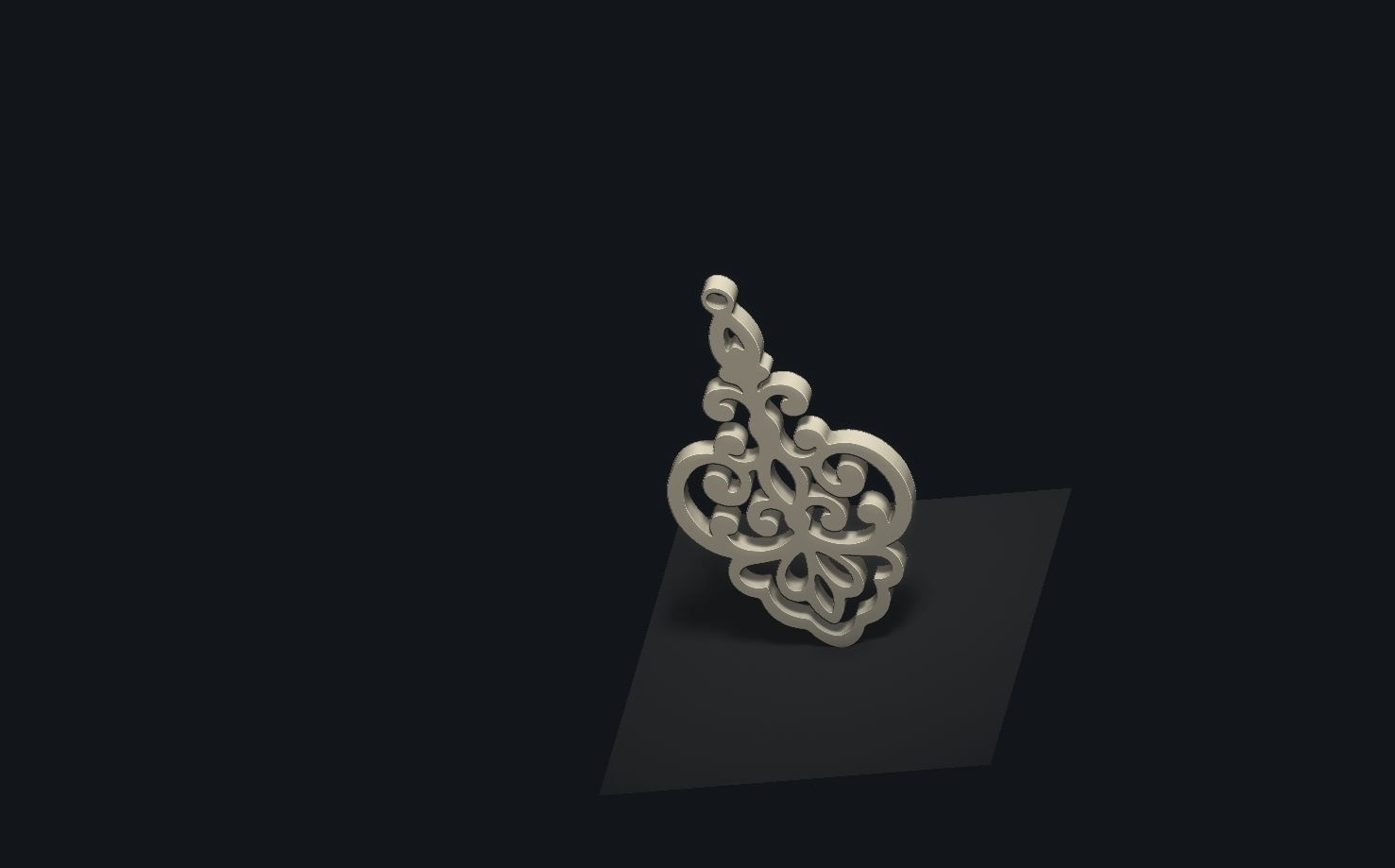 KeyChain 6 3D model_1