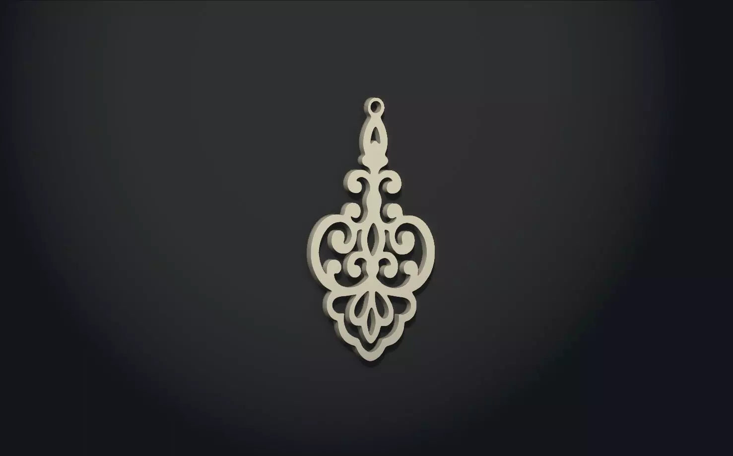 KeyChain 6 3D model_0