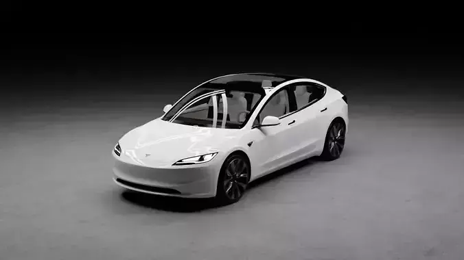 Tesla Model 3 Highland 3D model