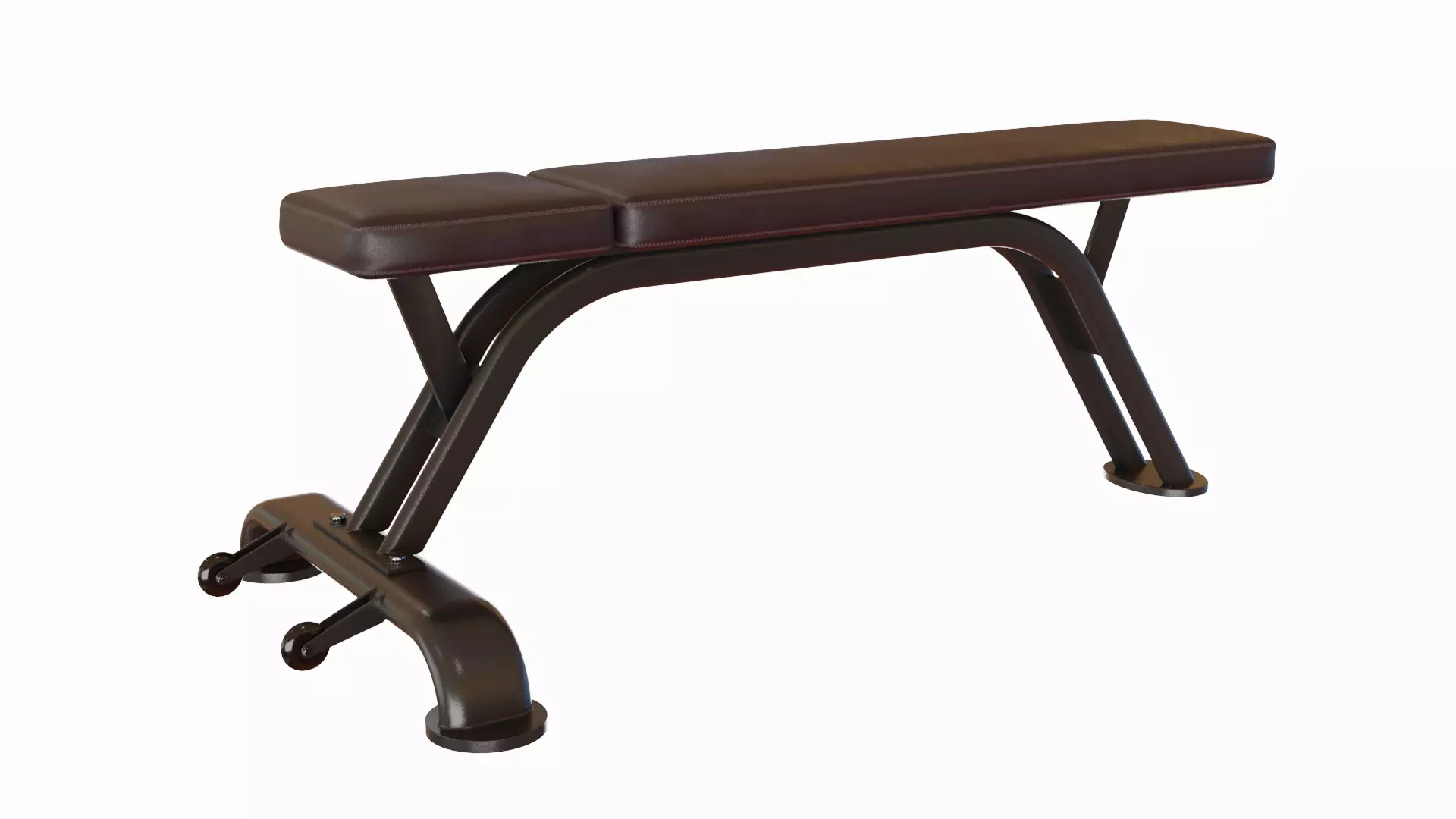 Gym System Bench 3D model_0