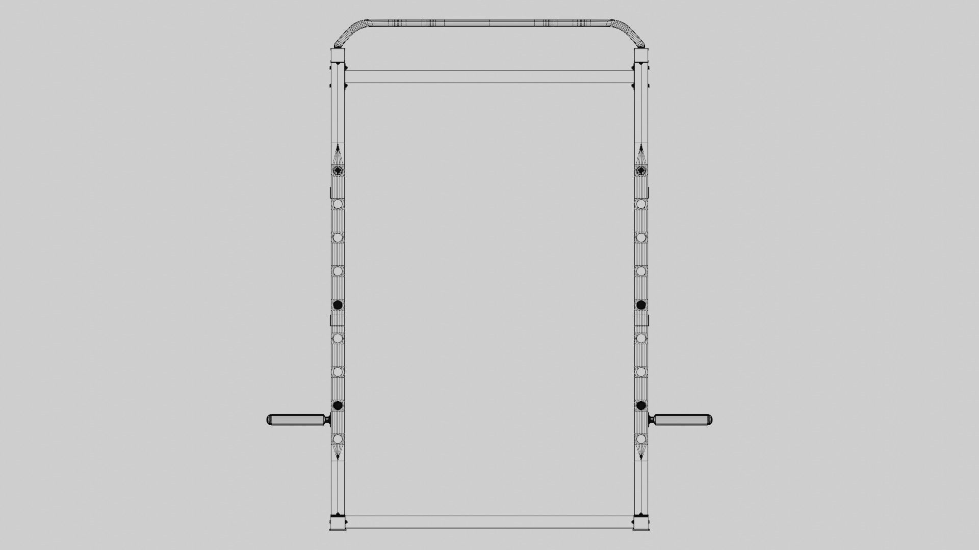 Gym System 3D Model Collection_35