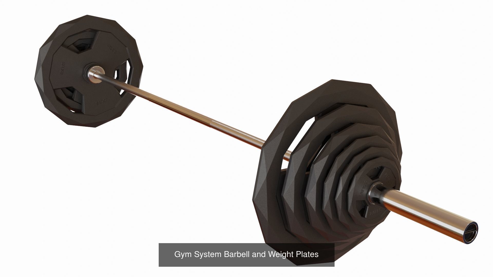 Gym System 3D Model Collection_3