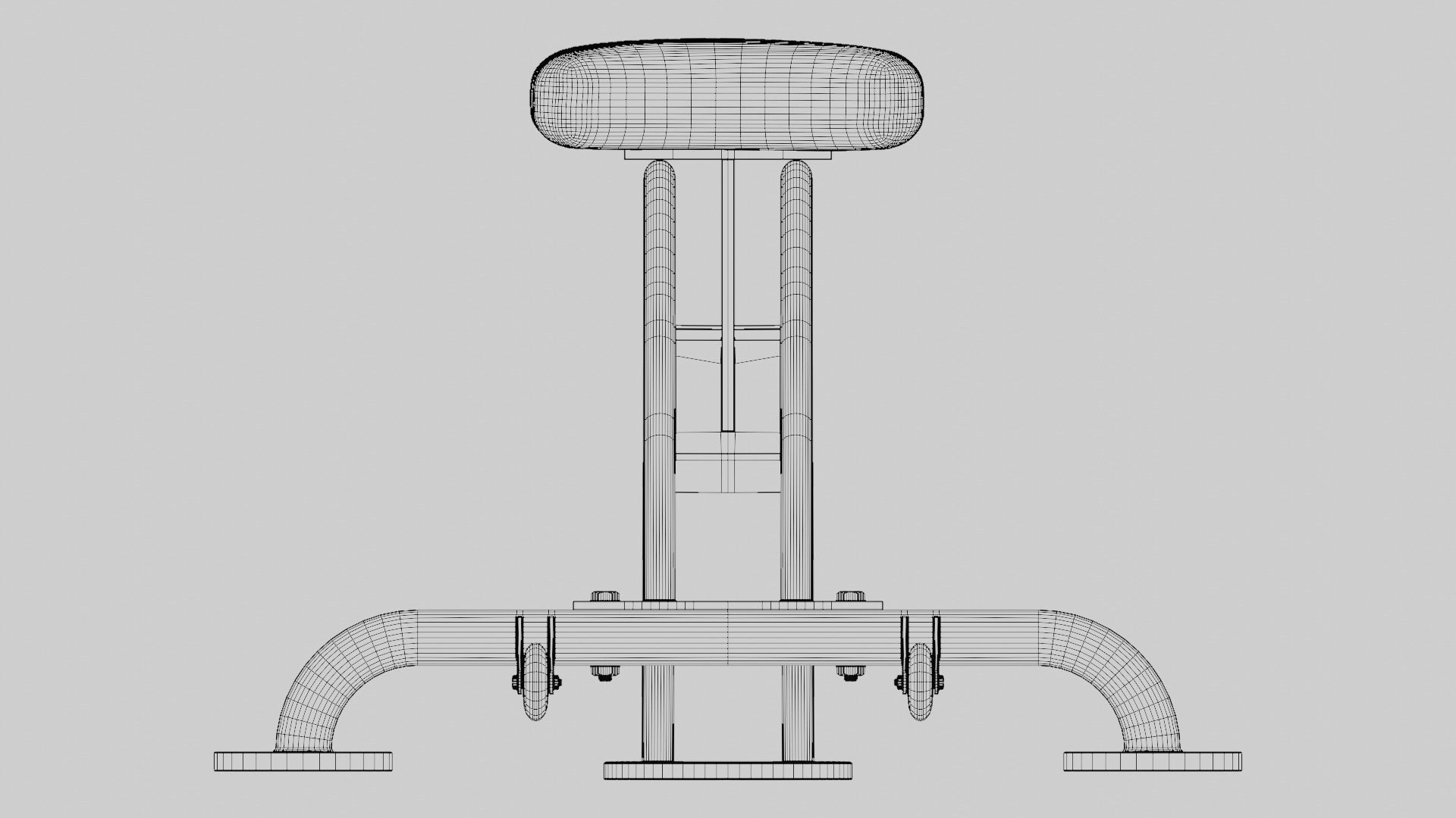 Gym System 3D Model Collection_24