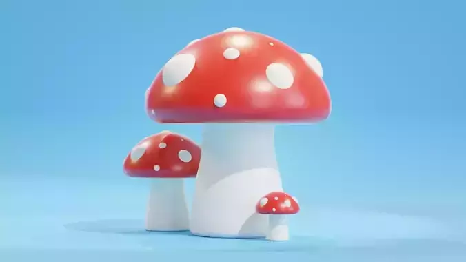 Mushroom 3D Model