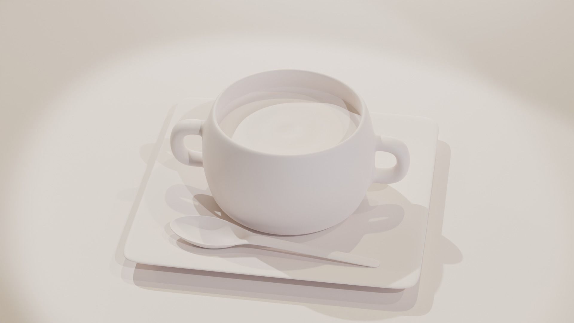 Soup Mug 3D Model 3D model_3