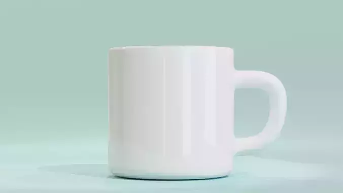 Ceramic Cup 3D Model