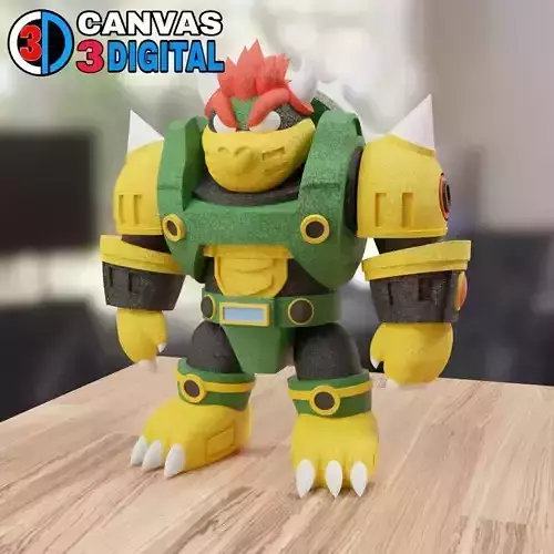 BOWSER ROBOT 3D print model BOWSER ROBOT 3D print model