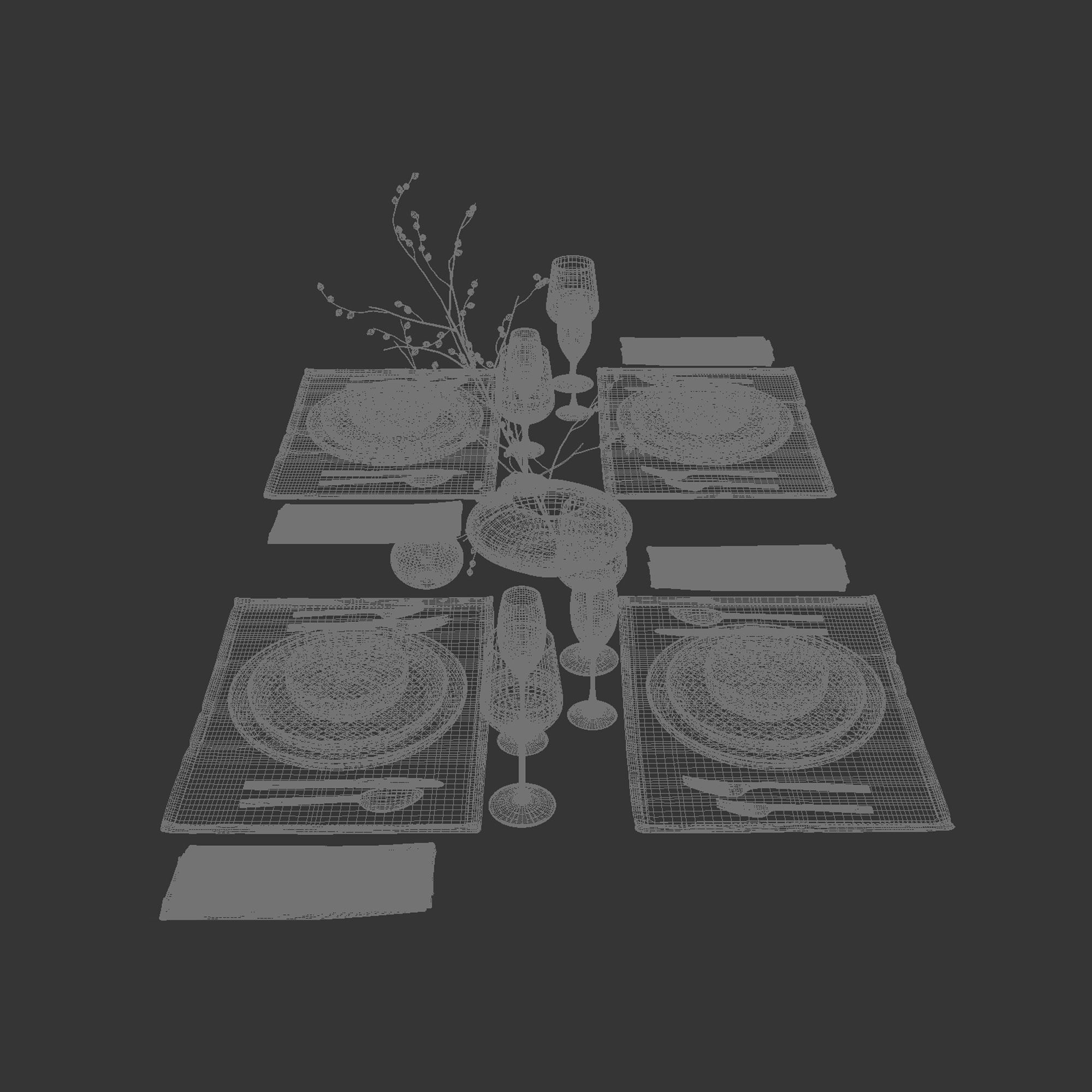 Table setting 42 3D model_9