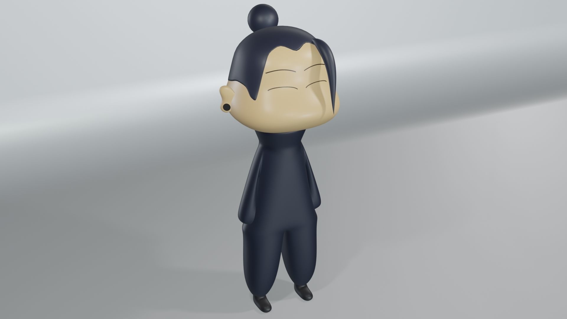 Suguru Geto 3D model_2