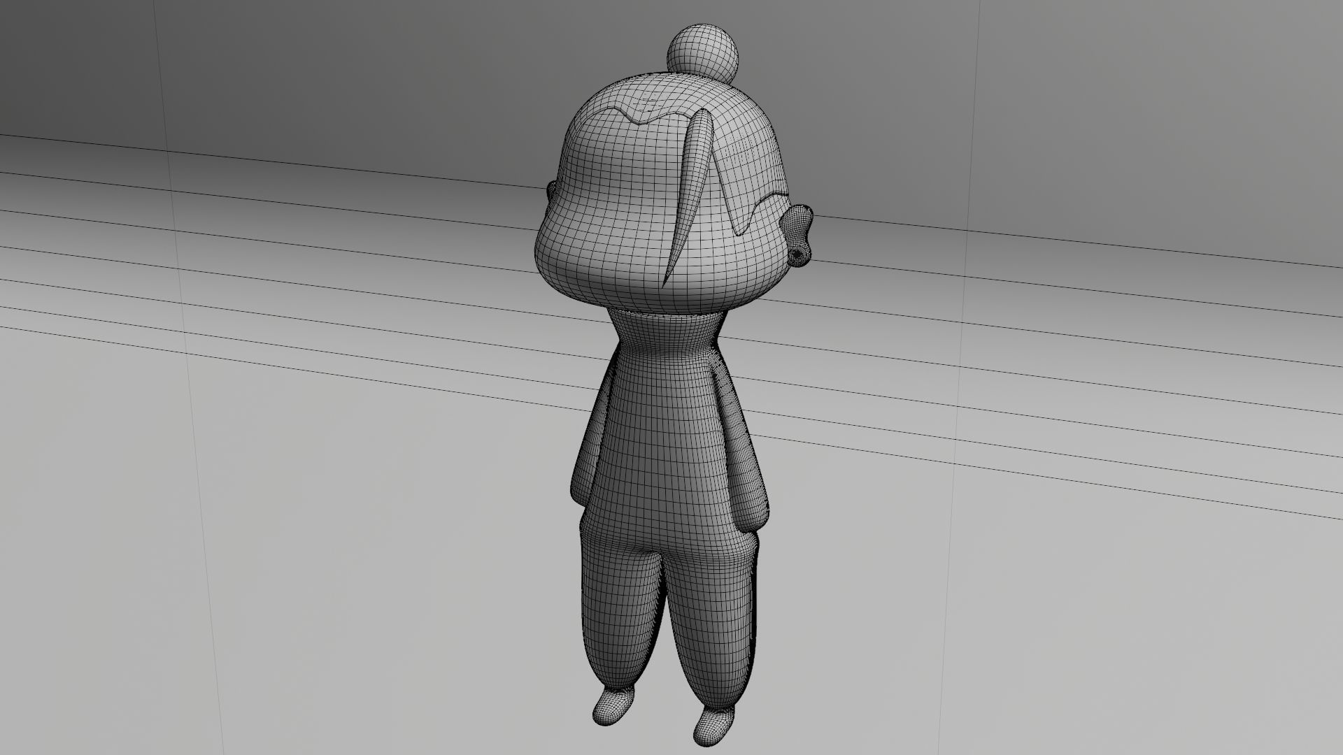 Suguru Geto 3D model_6