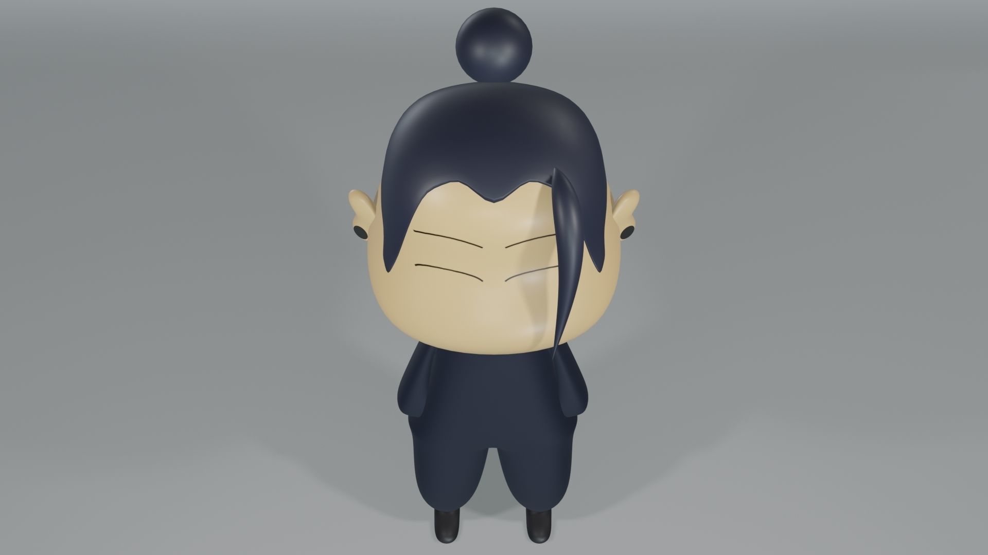 Suguru Geto 3D model_3
