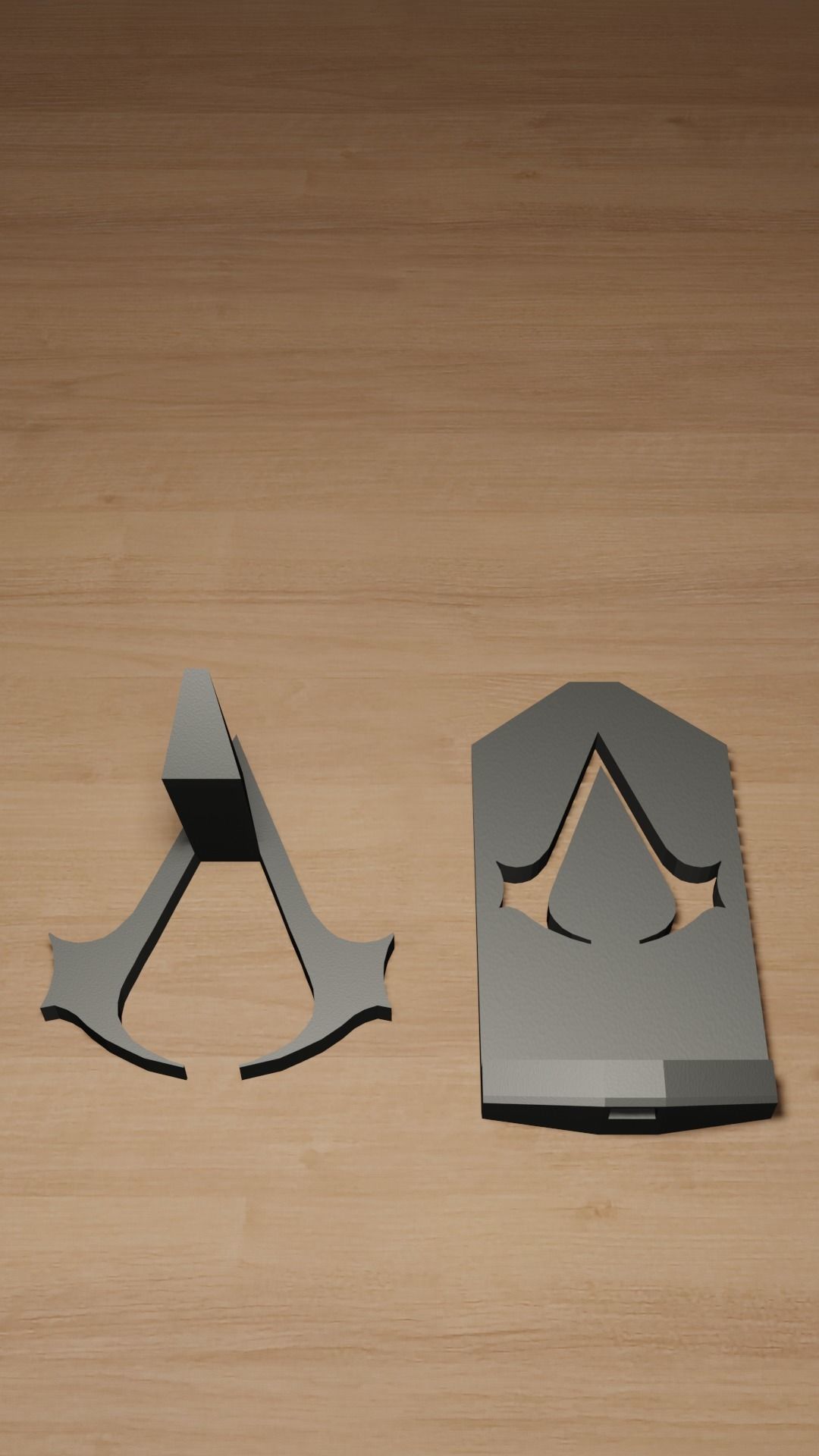 ASSASSINS CREED THEMED PHONE STAND 3D print model_10