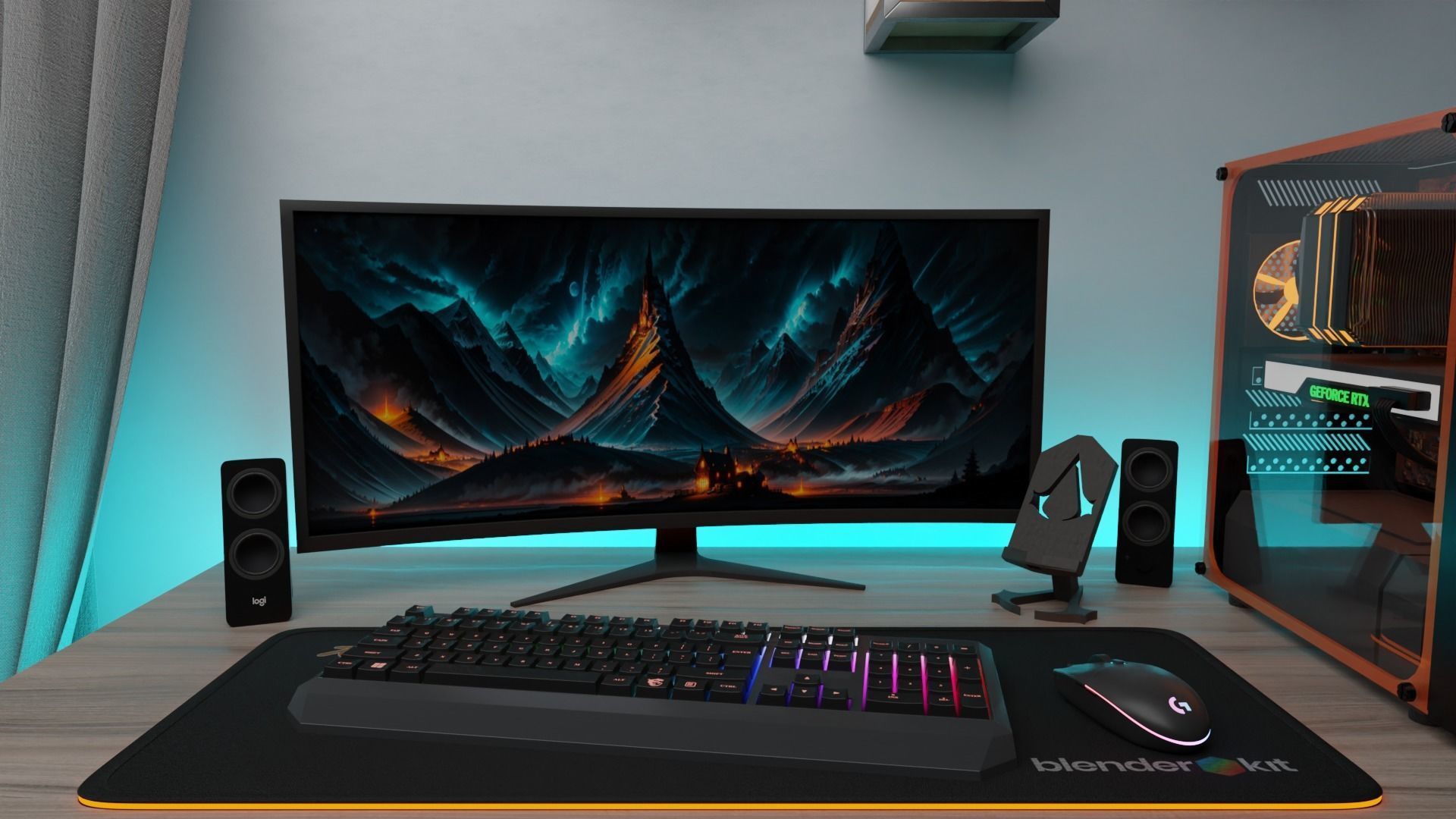 ASSASSINS CREED THEMED PHONE STAND 3D print model_1