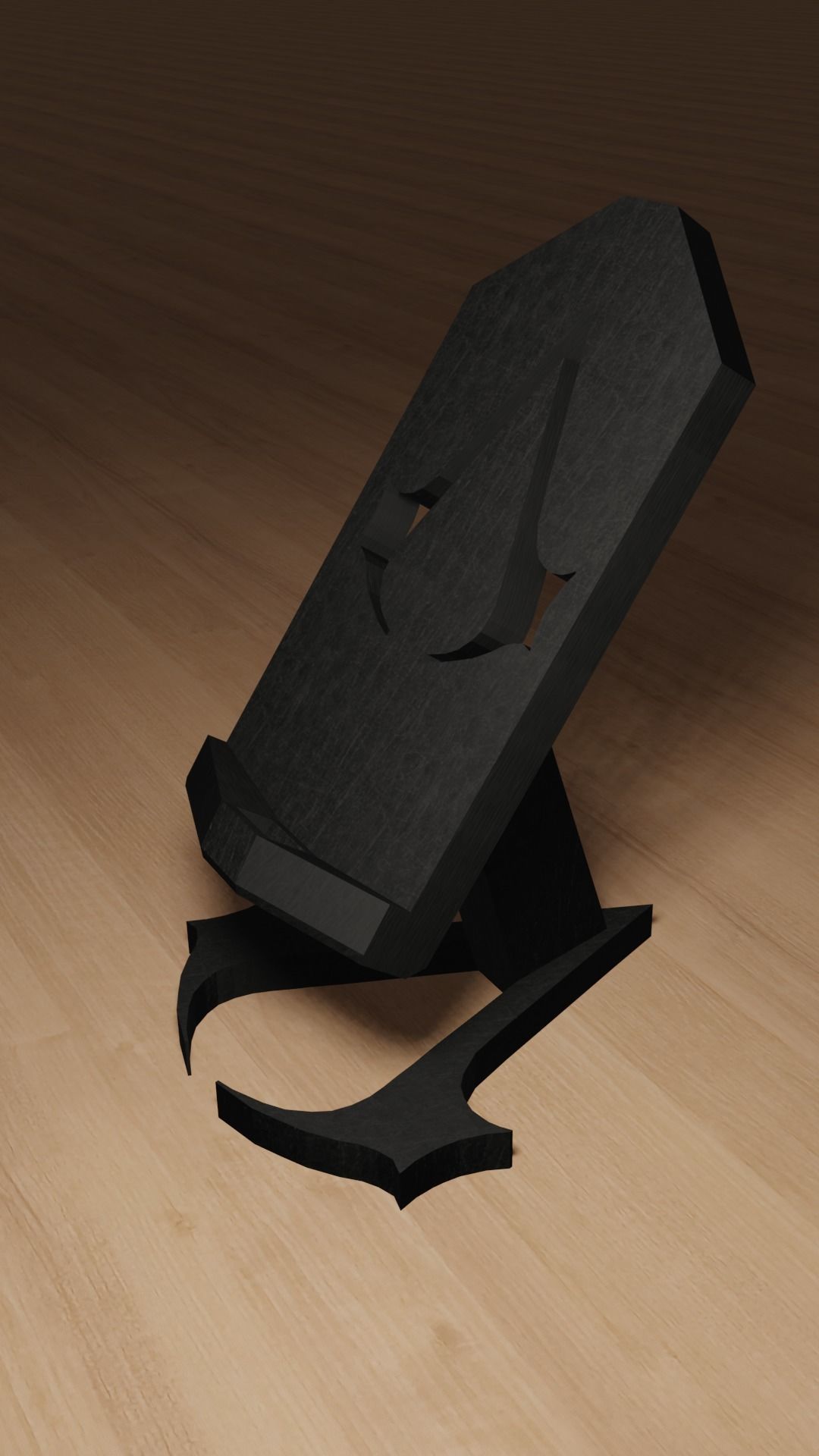 ASSASSINS CREED THEMED PHONE STAND 3D print model_6