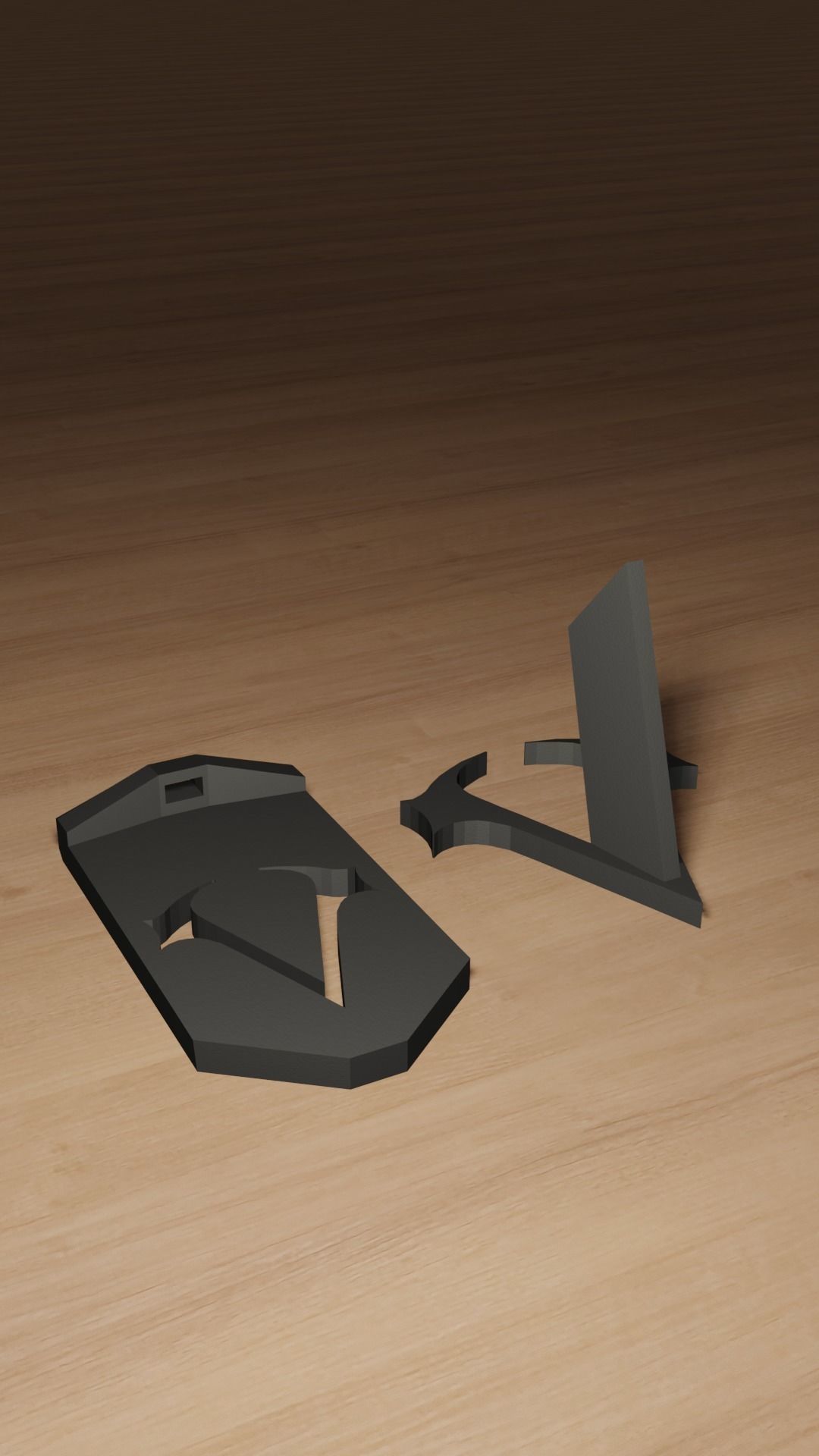 ASSASSINS CREED THEMED PHONE STAND 3D print model_12