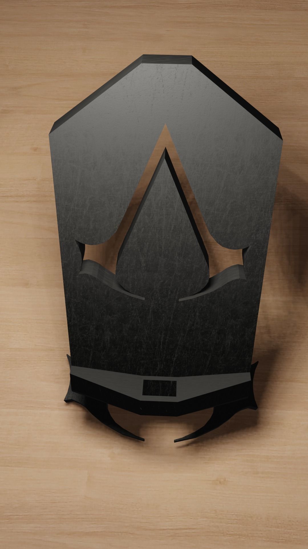 ASSASSINS CREED THEMED PHONE STAND 3D print model_4