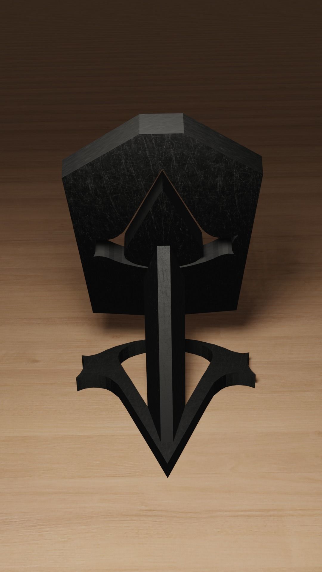 ASSASSINS CREED THEMED PHONE STAND 3D print model_8