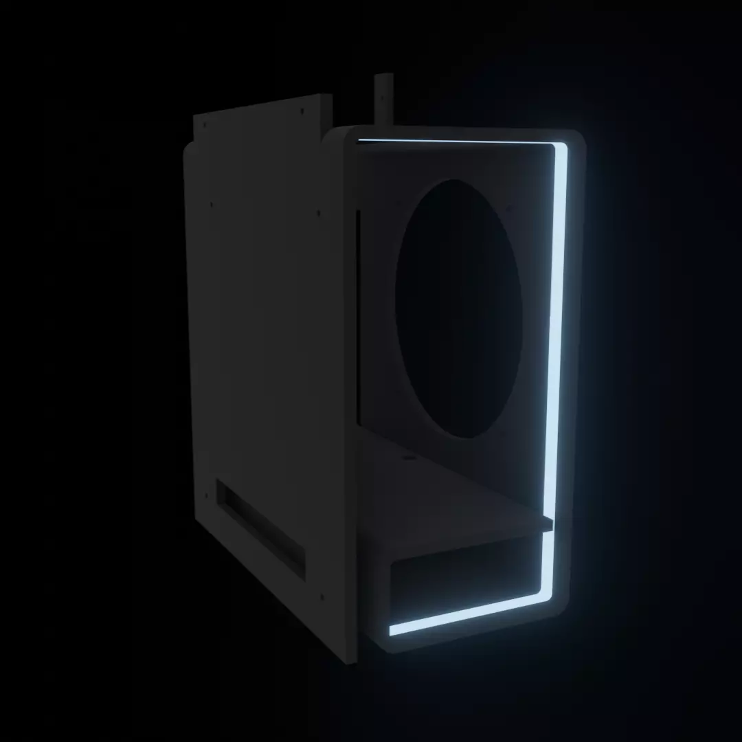 mini itx computer case 3d model for 3d printing 3D print model_0