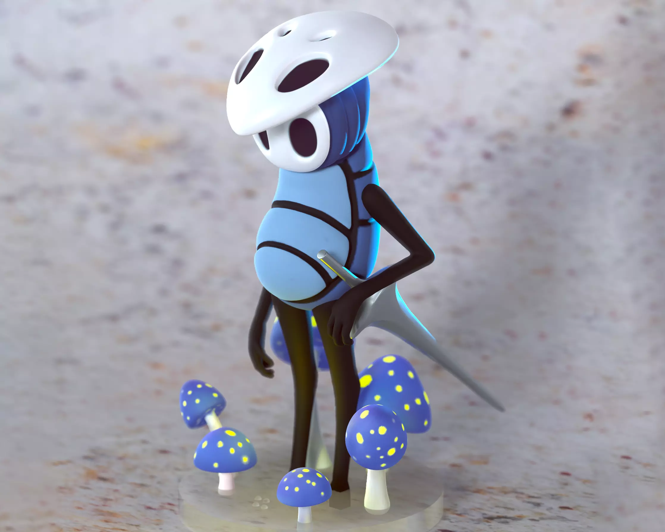 Hollow Knight - Quirrel 3D print model