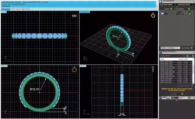 Women Diamond Ring R144