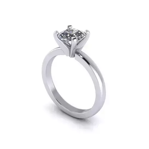 Solitaire Diamond Wedding Ring R119