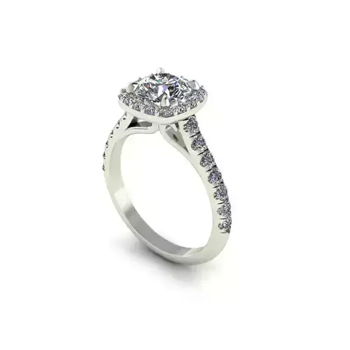 Women Diamond Engagement Ring R102