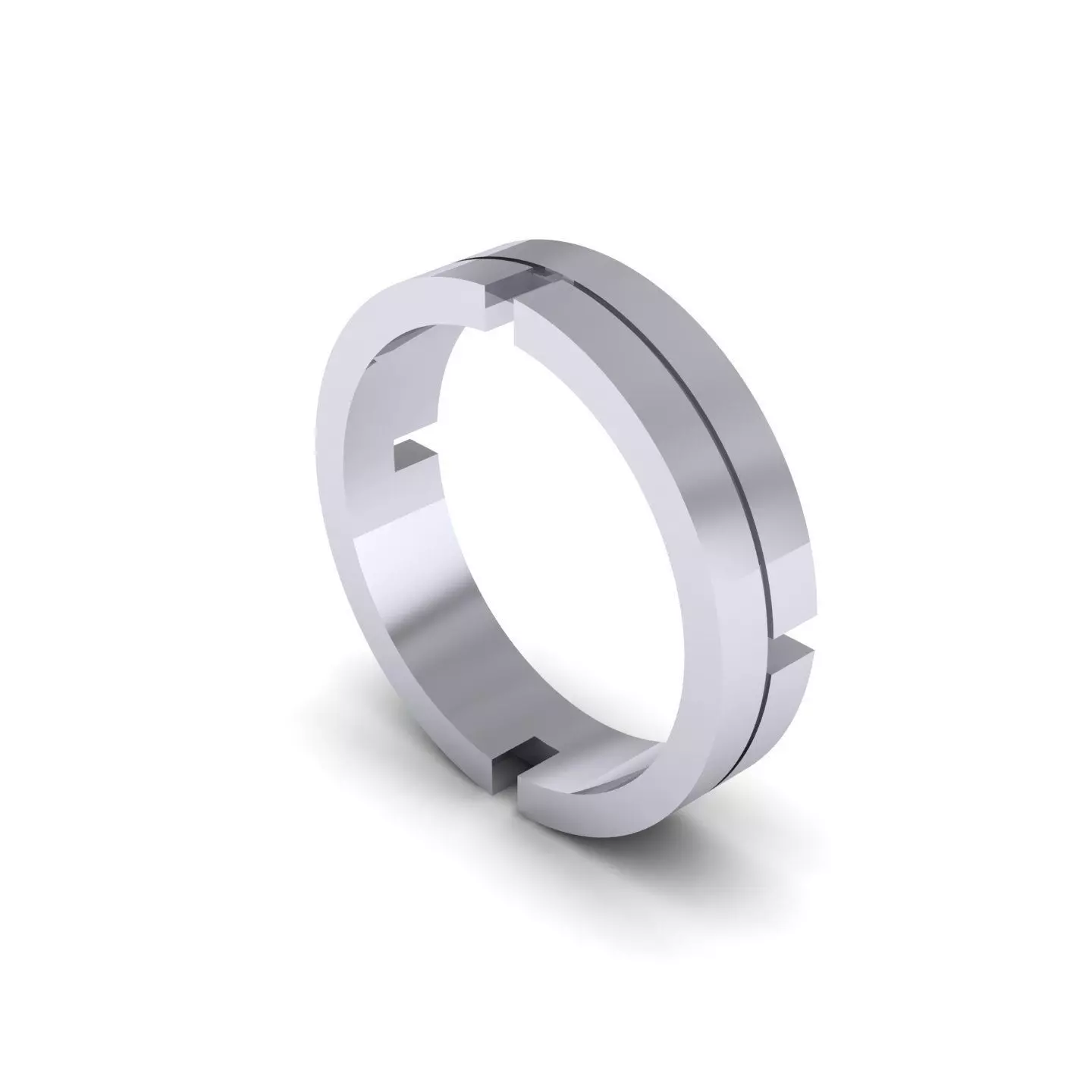Fashion Ring R6 3D print model_0